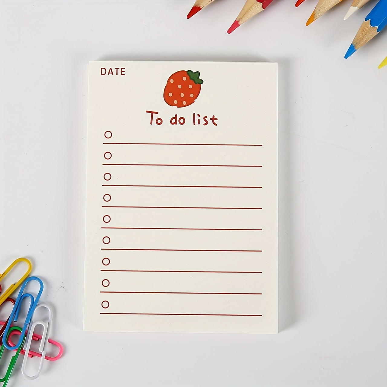Fruit Bear Sticky Note Ins Girl Heart Small Book 50 Sheets