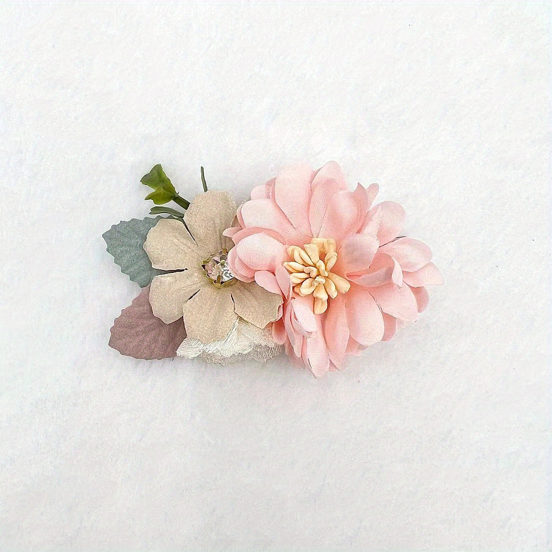 Rose Flower Hair Clips for Girls Hair Accessories