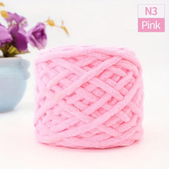 Soft Yarn For Crocheting Bulky Baby Blanket Shoe Scarf Yarn For Knitting