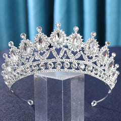 Crystal Rhinestone Crown Hairband Bridal Wedding Party Favor Decor