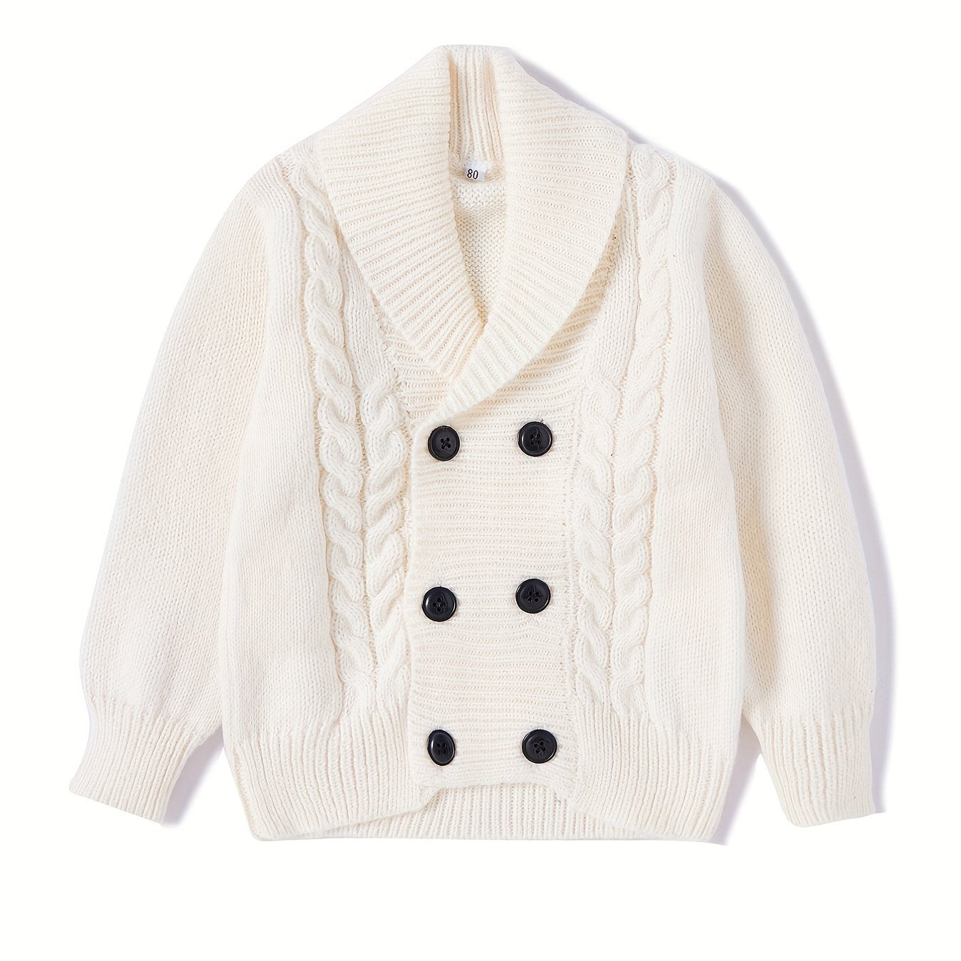 Boys Button Down Sweater Long Sleeve Warm Comfortable