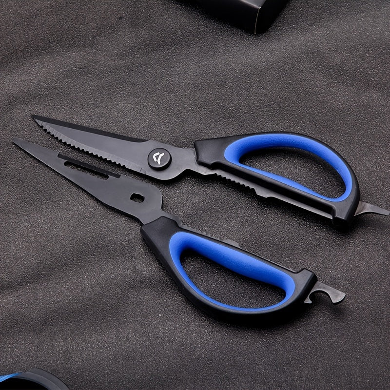 ATISEN Stainless Steel Fishing Shears for Maw Bottles Line Shrimp