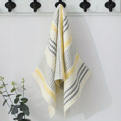 3 Pack Cotton Waffle Weave Hand Towels Absorbent Quick Dry Plush Hand Towel