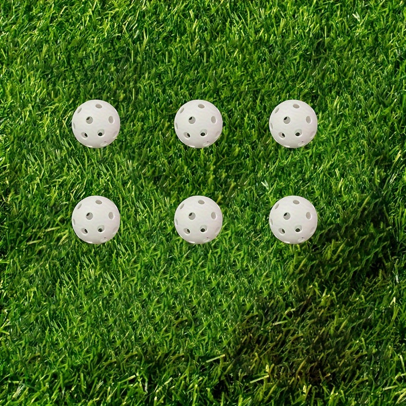 6pcs Pickleball 40 Holes 26g Pick ball Set 3pcs 40 3pcs 26 hole Pickle Ball