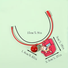 Cat Key Chain Bell Pendant Key Ring Children's Bag Pendant Gift