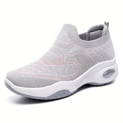 Women's Air Cushion Slip On Sports Shoes