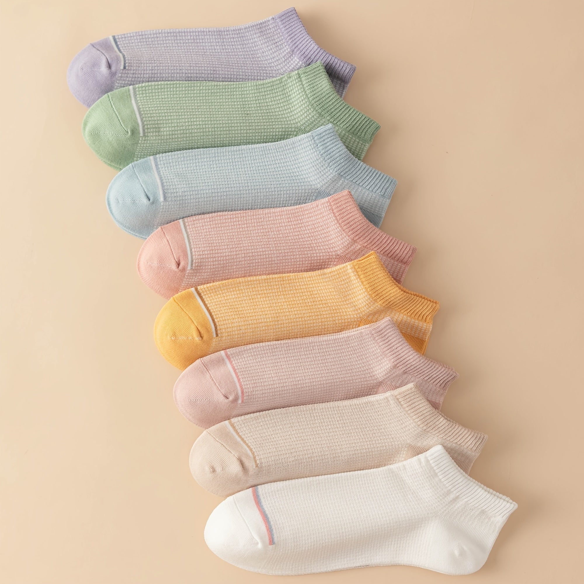 Soft Lightweight All Match Ankle Socks Women's Stockings