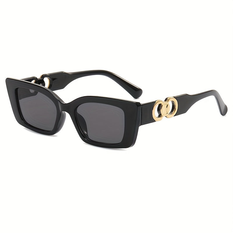 Cat Eye Sunglasses Vintage Rectangle Frame UV400