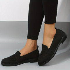 Women's Mesh Slip On Sneakers Outdoor Shoes Knitted Loafers