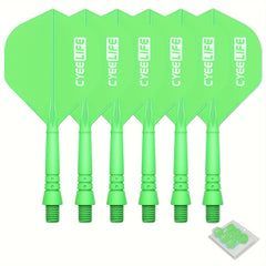 CyeeLife 2 Sets Integrated Dart Flights And Shafts Dart Accessories