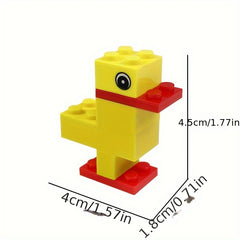 Yellow Duck Building Blocks MOC Early Education Toy