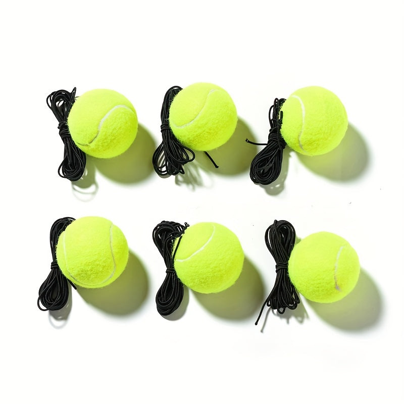 Elastic Rope Tennis Ball 2-3pcs Beginner Training Balls