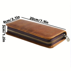 Faux Leather Pencilcase for School and Office Supplies
