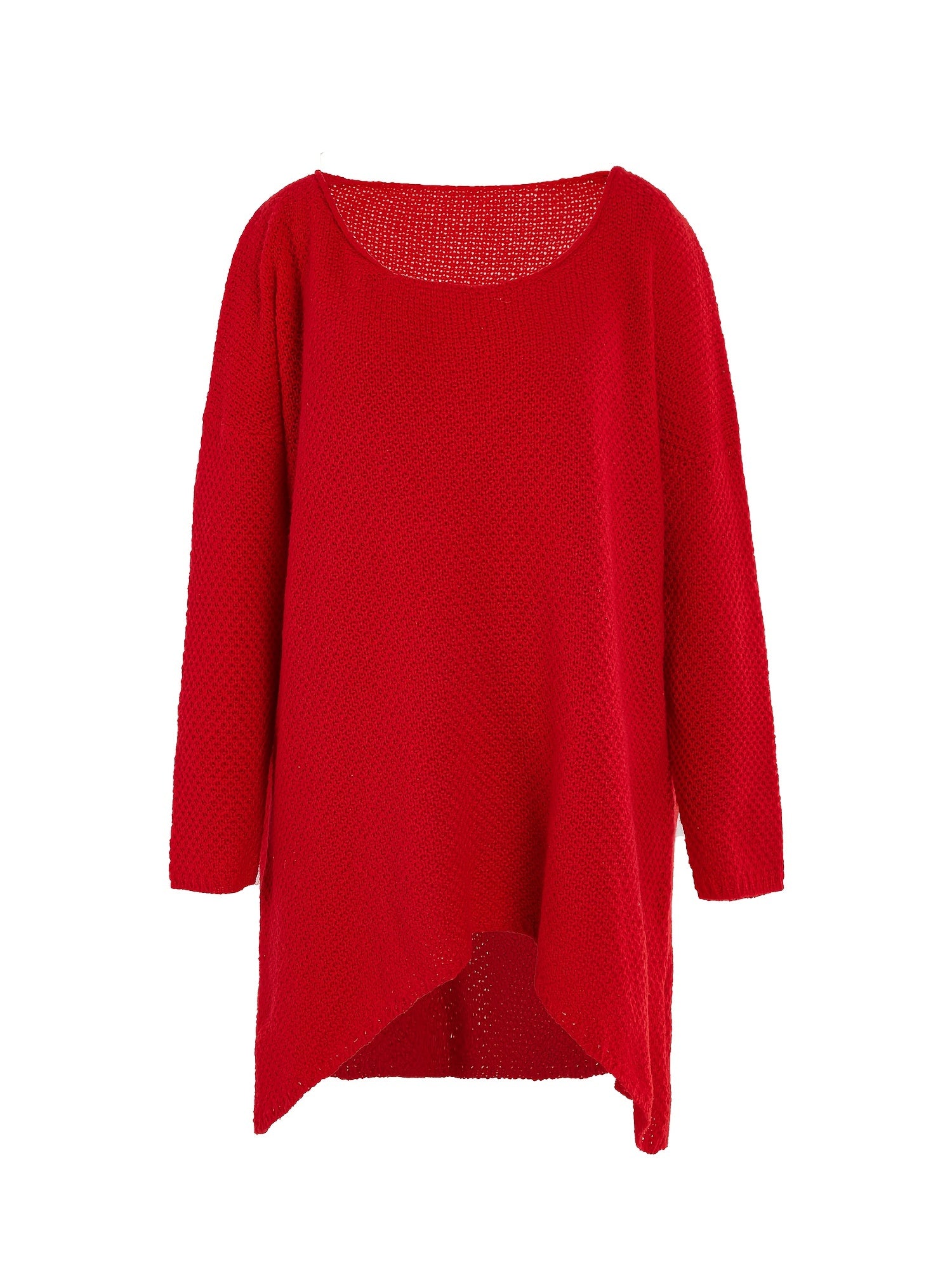Casual Sweater Dress Women's Plus