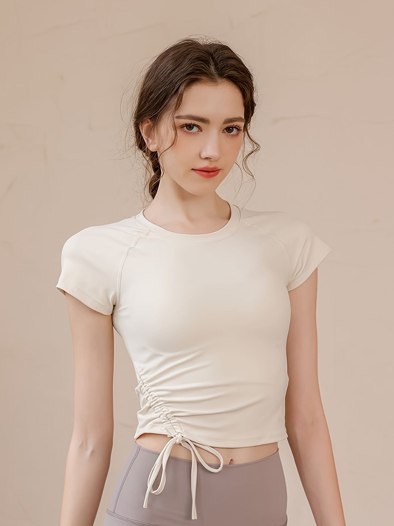 Slimming Sports Tee Quick Dry T Shirt Women's Activewear
