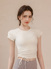 Slimming Sports Tee Quick Dry T Shirt Women's Activewear