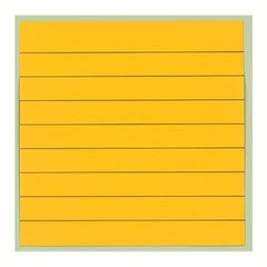 Lined Memo Pad Sticky Notes 3x3, 80 Sheets in 8 Bright Colors