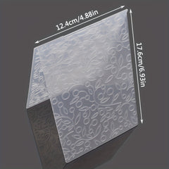 Plant Pattern Plastic Bump Texture Cutting Machine Embossing Template Die Cuts