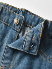 Kids Casual Ripped Jeans for Fall/Winter