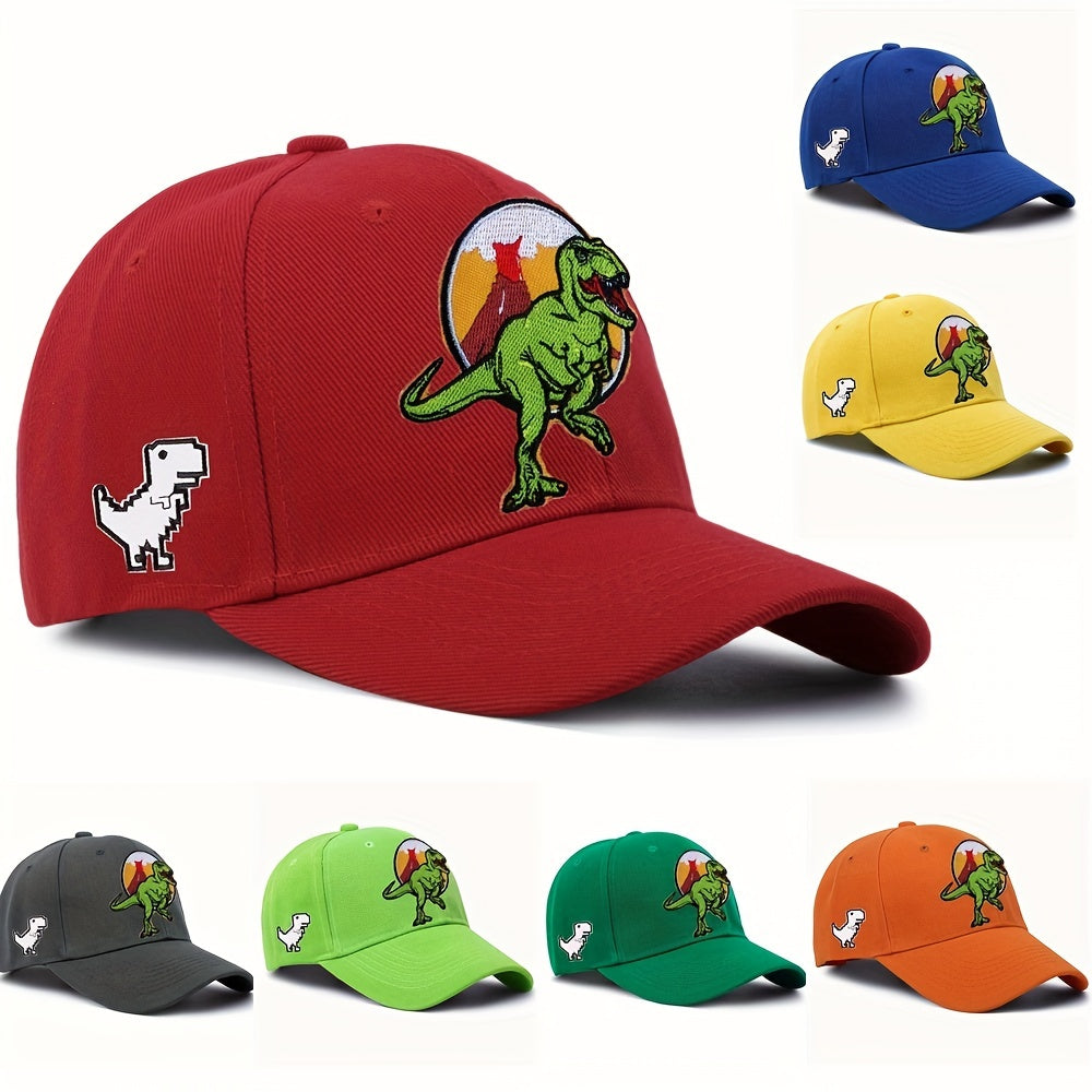 T-Rex Embroidery Summer Baseball Cap Multicolor Hat