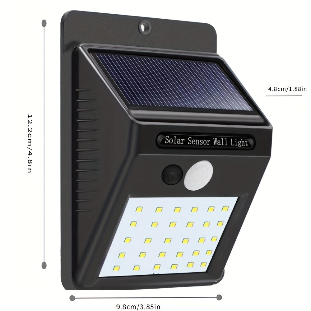 Solar Powered Motion Lights 30 LED Waterproof Solar Outdoor Lights