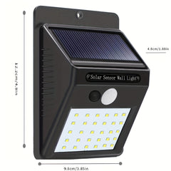 Solar Powered Motion Lights 30 LED Waterproof Solar Outdoor Lights