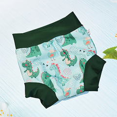 WizInfant High Waist Swim Diapers for Kids Reusable Waterproof Training Pants