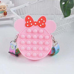 Girls Silicone Shoulder Bag Messenger Bag Coin Purse Wallet Children s Gift