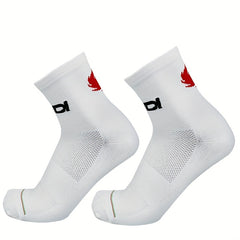 Unisex Cycling Socks Quick Drying Wear Resistant