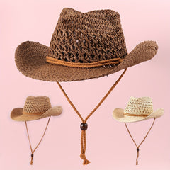 Breathable Sunshade Cowboy Hat for Outdoor Activities