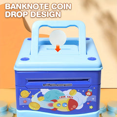 Induction Piggy Bank for Kids Safe with Password