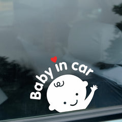 Baby In Car Car Sticker Wall Sticker 13 0 18 01cm