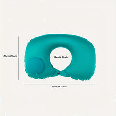 Inflatable Travel Neck Pillow Portable Neck Pressure Relief