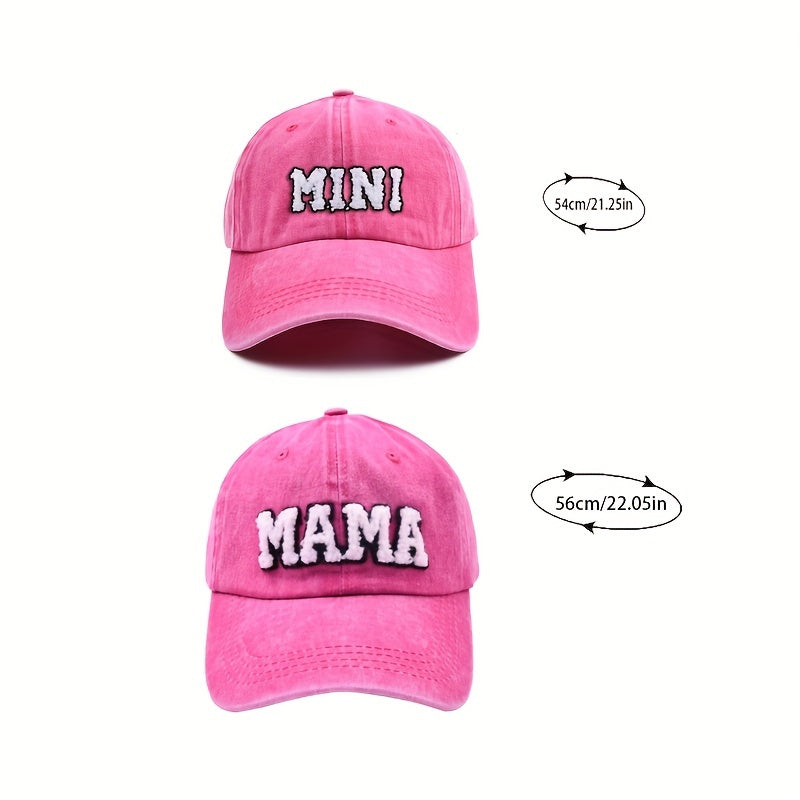 Girls Mama Mini Baseball Cap Causal Accessories