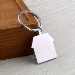 House Shaped Keychain Keyring Bag Pendant Gift For Both Men and Women