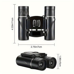 Compact Binoculars HD Portable for Bird Watching Travel & Concerts