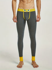 Men's Leggings Active Quick Dry Mid Stretch Base Layer Sportswear