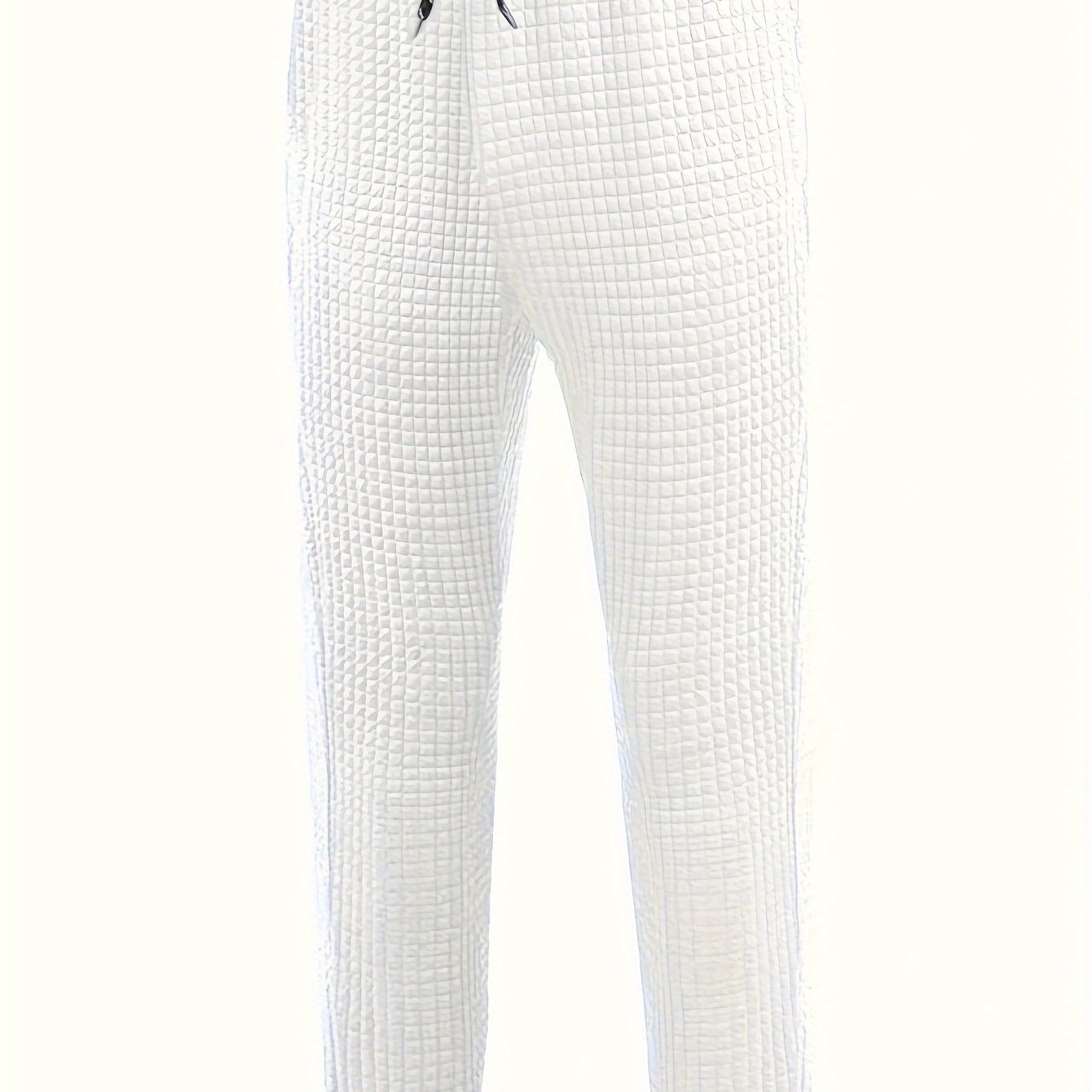 Men's Drawstring Solid Sweatpants Pocket Casual Comfy Jogger Pants