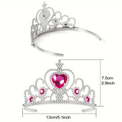 Blonde Princess Wig with Tiara for Girls