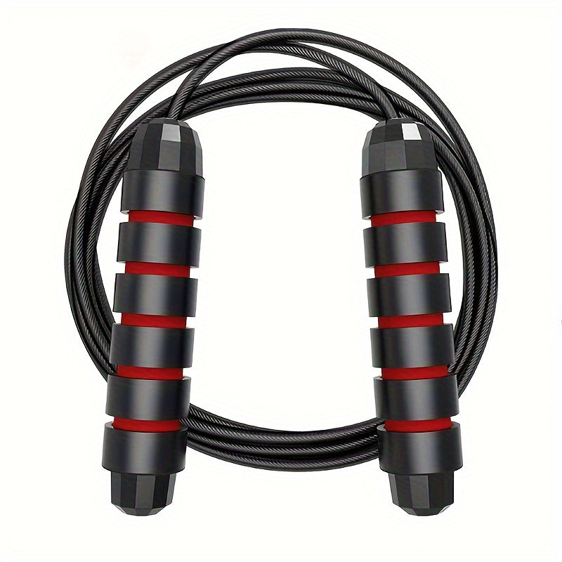 Tangle Ball Bearing Skipping Rope Memory Foam Handle Jump Rope