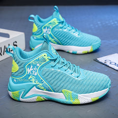 Men's Plus Size Breathable Basketball Shoes Non Slip Sneakers