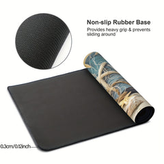 Large Gaming Mouse Pad Non Slip Base Desk Mat for Laptop PC