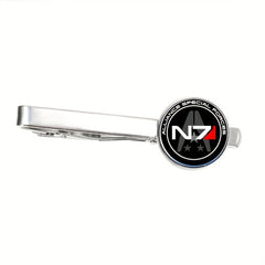 Mass Effect N7 Cufflinks & Tie Clip Set