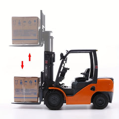 Alloy Forklift Model 1:20 Joint Movable Engineering Car Toy
