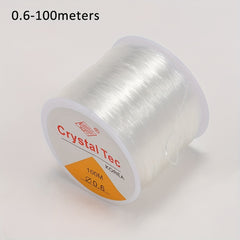 Plastic Crystal Beading Stretch Cord for Jewelry Making