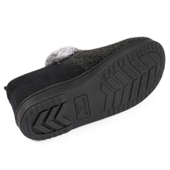 Women's Fuzzy Fleece Memory Foam Slip on Shoes