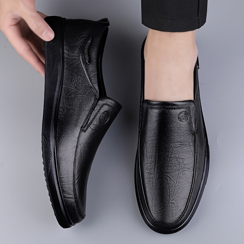 CLOHOO Men's Slip On Soft In Sole Comfortable Casual Dress Shoes