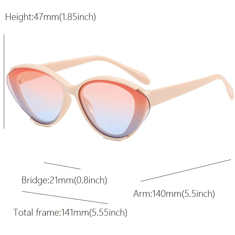 Cat Eye Vintage Sunglasses UV Protection for Women