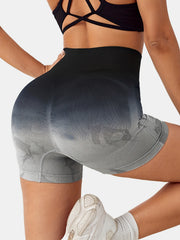 Tie Dye High Waist Sports Shorts for Women