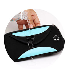 7inch Sport Running Waist Bag, Waterproof Outdoor Jogging Belt Hip Bag